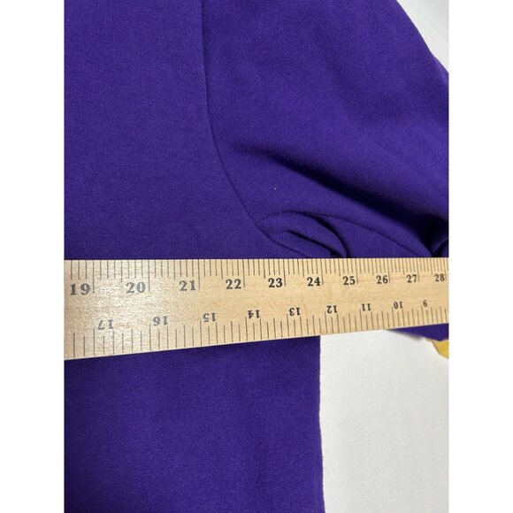 Minnesota Vikings NFL Team Apparel Hoodie Purple & Yellow sz XL - Picture 7 of 11